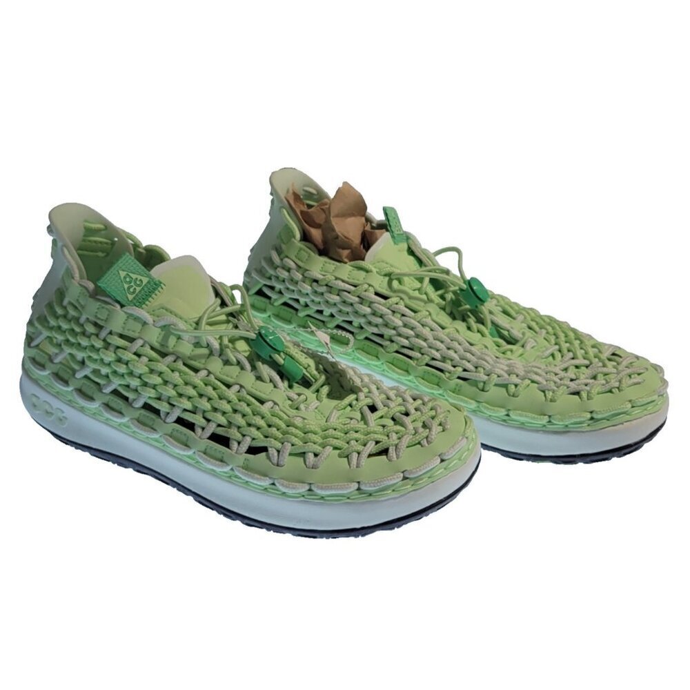 Nike ACG Watercat+ Barely Green Woven Water Shoes FN5202-300 Women’s 5 Trail